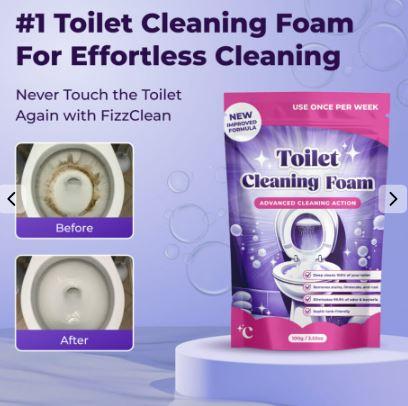 FizzClean Toilet Cleaning Foam