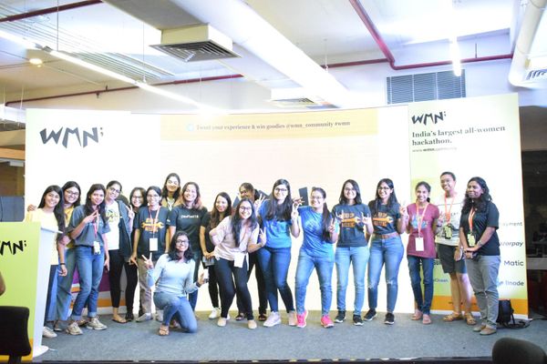 WMN; — My experience at India’s largest women-only hackathon!