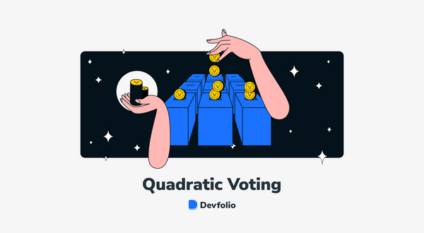 Introooducing Quadratic Voting on Devfolio