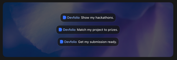 Introducing the Devfolio plugin for Codex