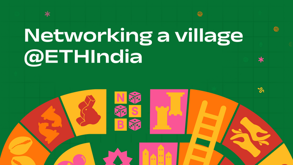 Networking a village @ETHIndia