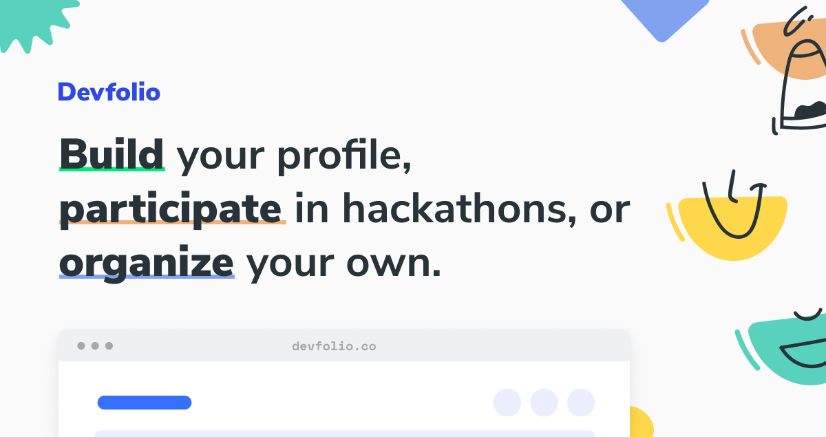 Devfolio - Your one application to the best hackathons